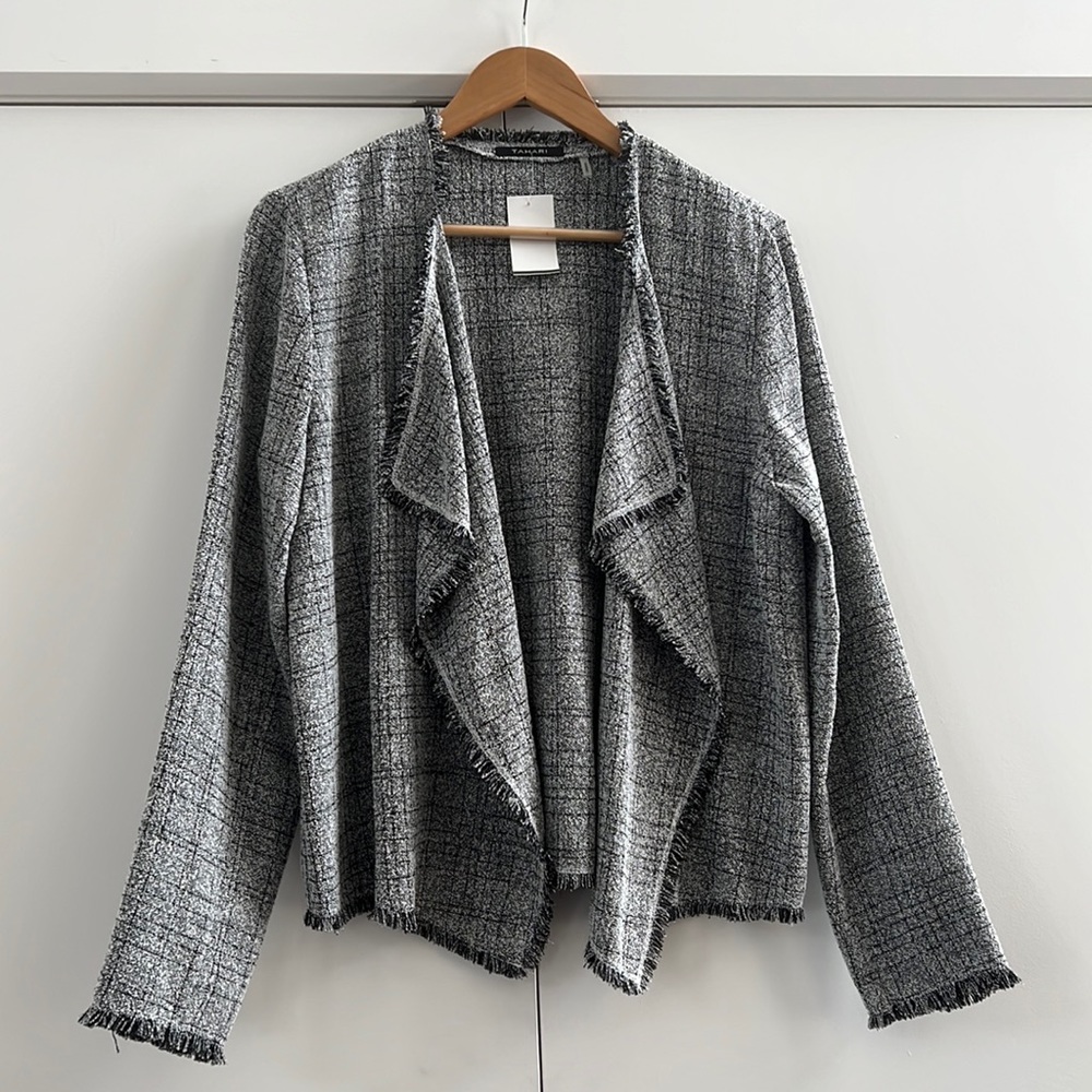 NWT Tahari Drape Front Blazer Jacket